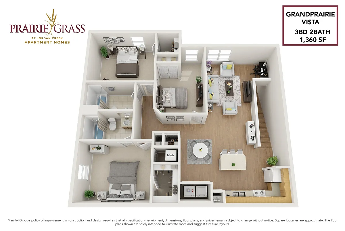 Floor plan GrandPrairie Vista