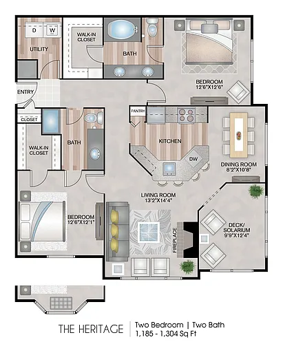 Floor plan The Heritage