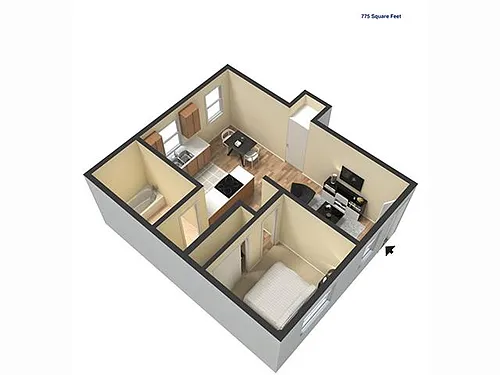 Floor plan A1R