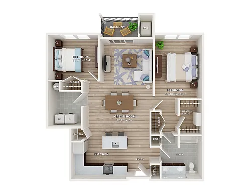 Floor plan Pelican