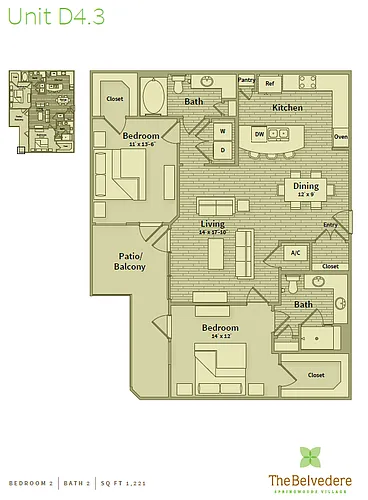 Floor plan D43
