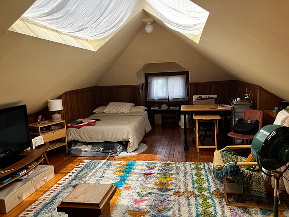 Bedroom view from the stairs