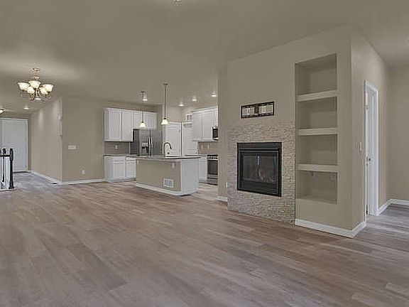 Kitchen, Dining, Living