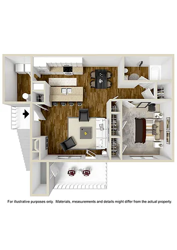 Floor plan The Cottage