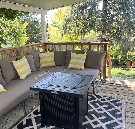 Covered deck
