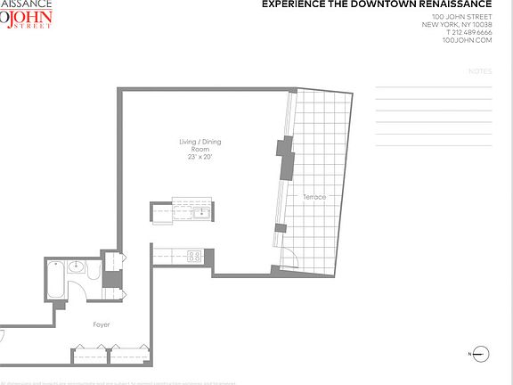 2nd image of 100 John St APT 2311