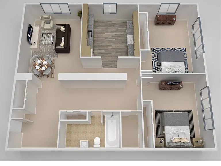 Riverside Towers Apartment Homes — Photo 32