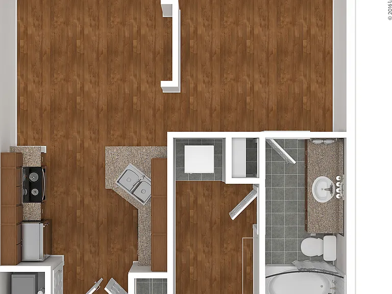 M Station - Penn - 1 Beds - 1 Baths - 564 Sq. ft.