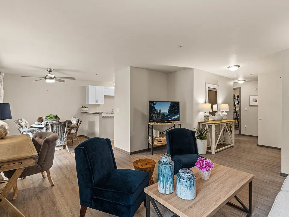 Living Room + Dining Room Model