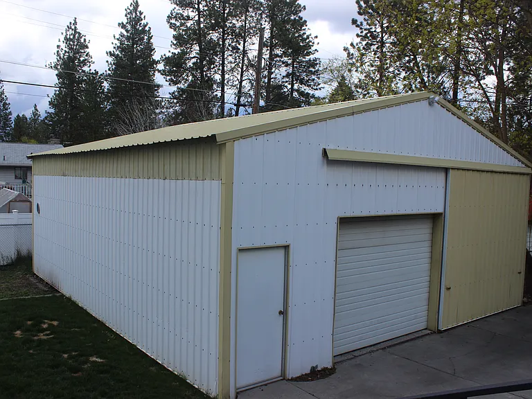 1,200 square foot, fully insulated shop