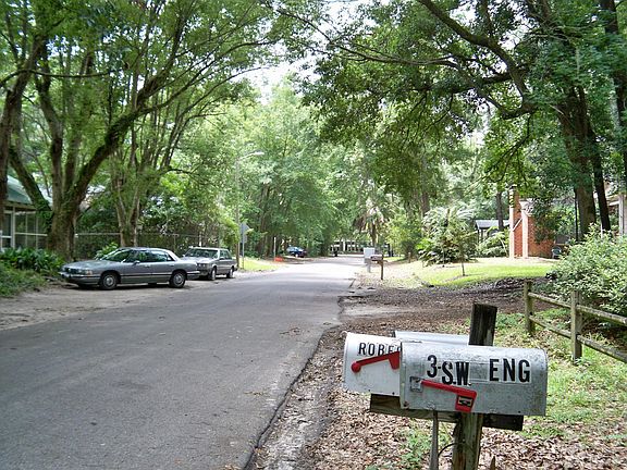 law school at end of street