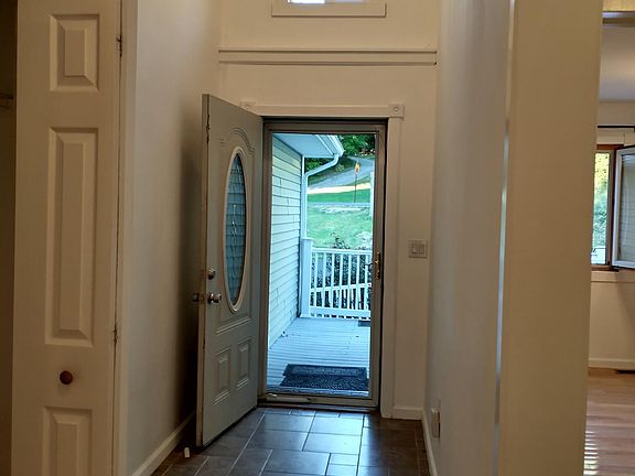 Front door from hallway