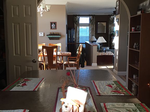 Kitchen viewing dining area