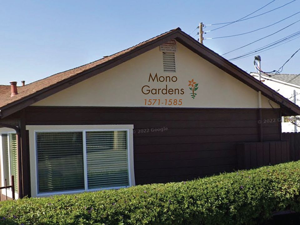1581 Mono Ave., San Leandro, right side of property as viewed; driveway at center - gated community
