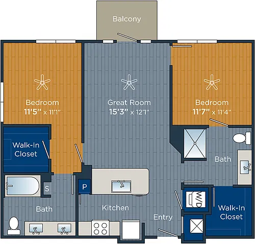 Floor plan Croydon