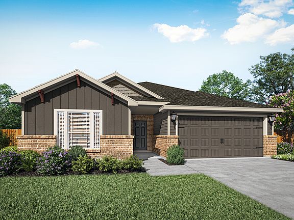 The Keystone is a stunning single-story home with four bedrooms