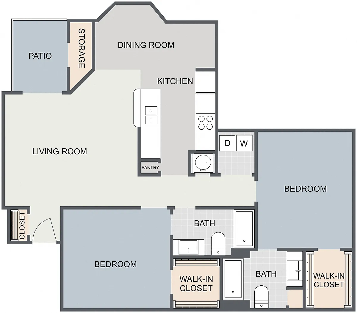 Floor plan Mulberry