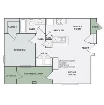 Floor plan A1