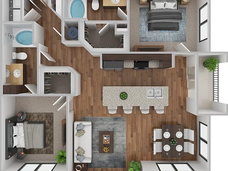 B2 Floor Plan B2 Floor Plan