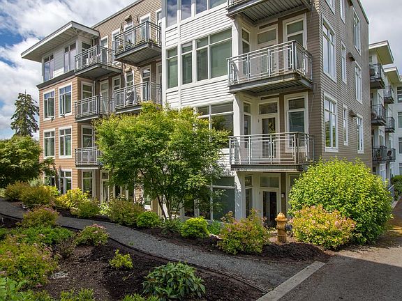Garden pathway outside second-floor location.