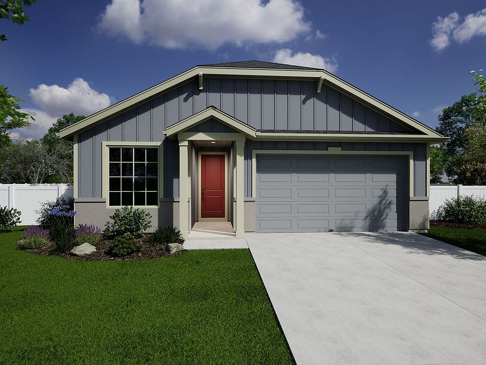 Rendering of Front of Home Elevation A