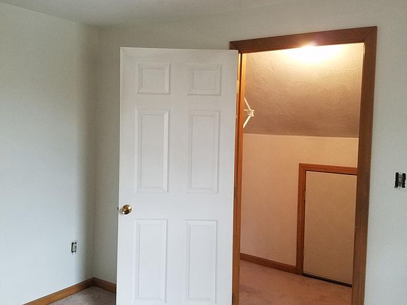 Walk-in closet in third bedroom