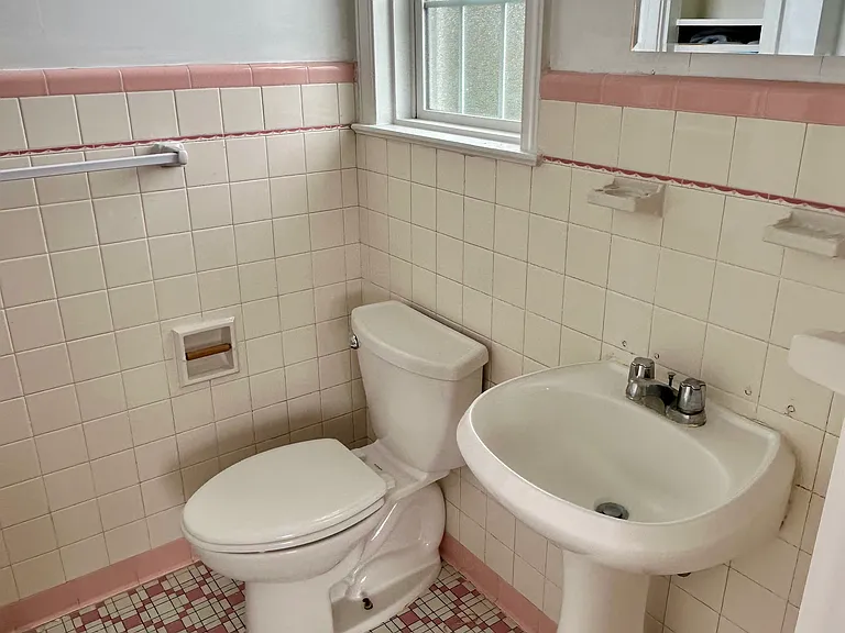 bathroom with shower only