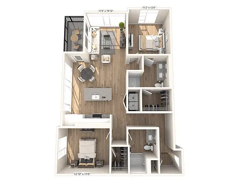 Floor plan B05-FP1