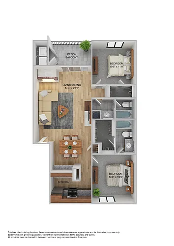 Floor plan B2