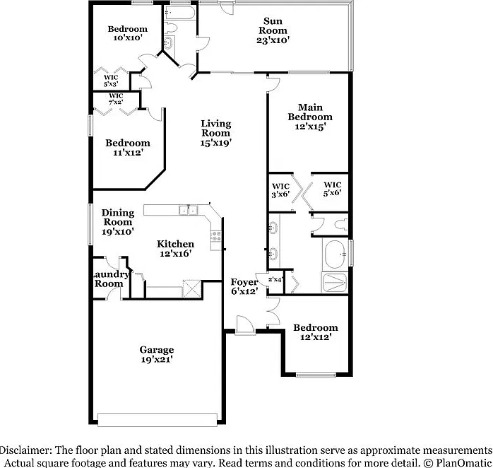 3 bed, 2.0 bath, 1724 sqft, $2,090 — Photo 2