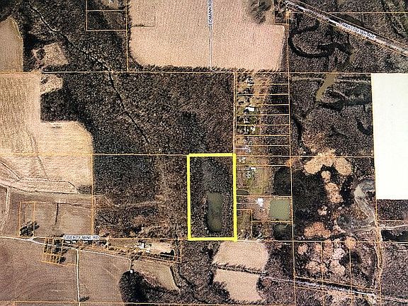 Aerial view of property