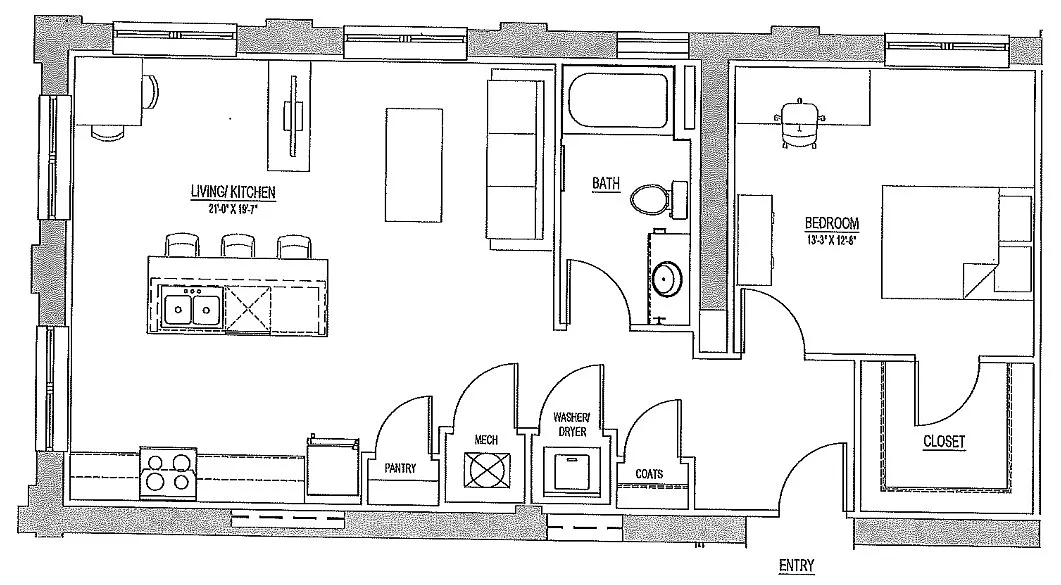 Floor plan 203
