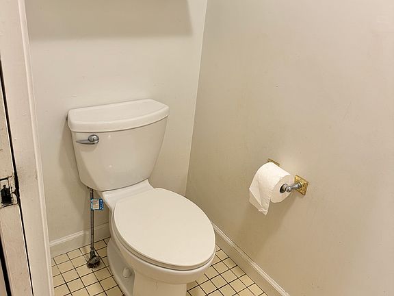 Half bath in the 1st floor.