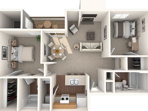 Two Bed Two Bath Two Bed Two Bath