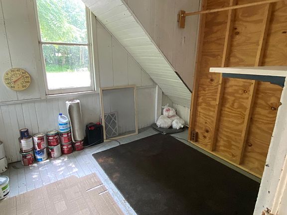 Back Porch for storage.