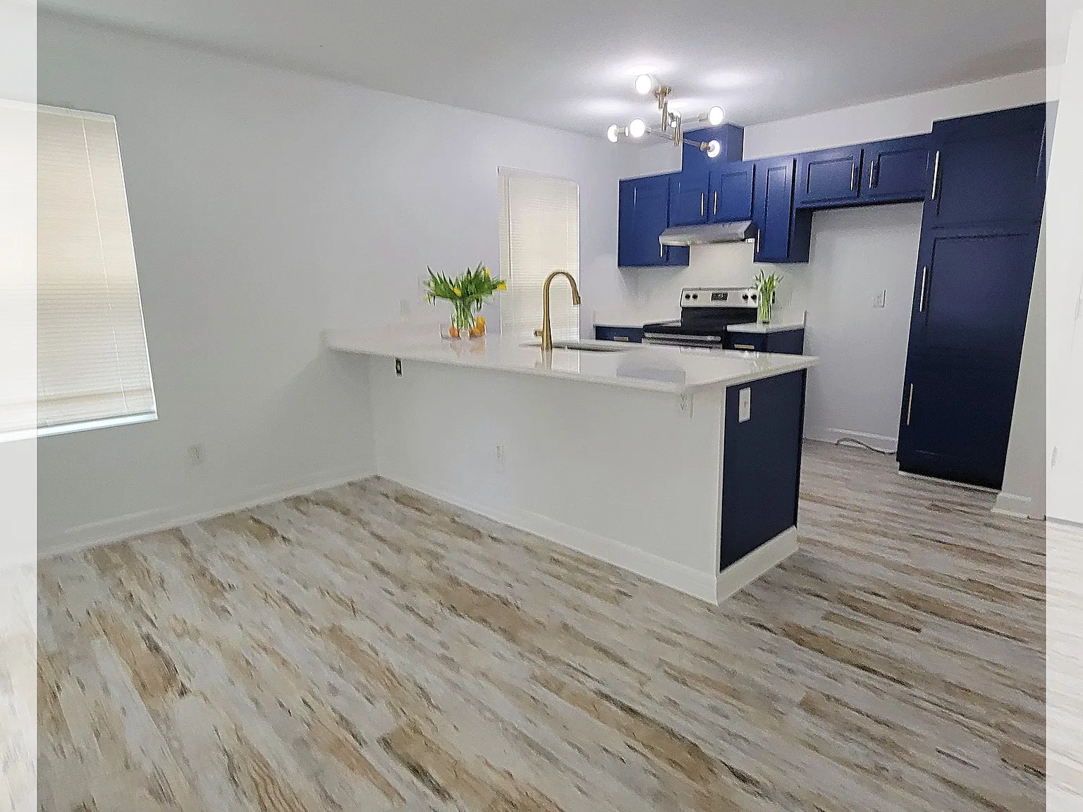 Open floor plan - living room - dining room - kitchen