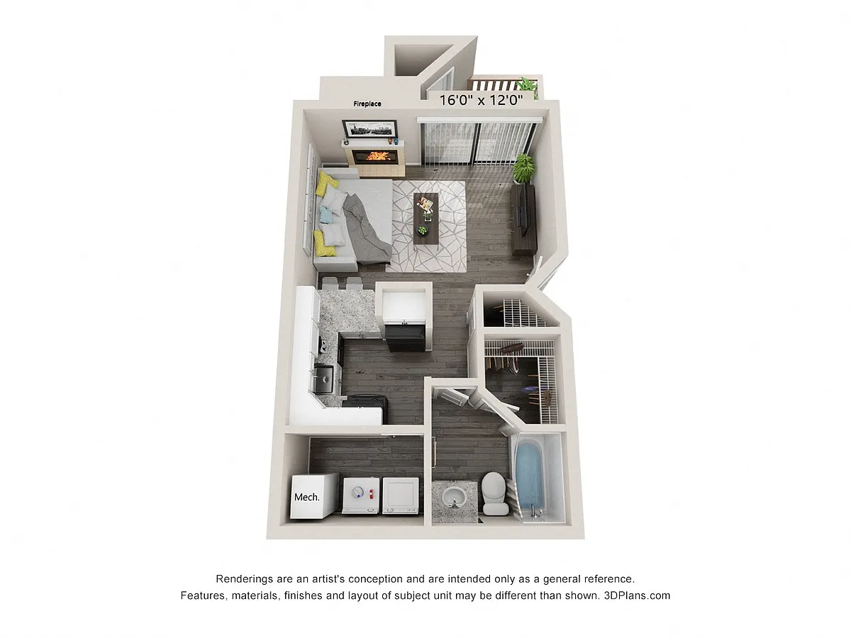 Floor plan The Greens