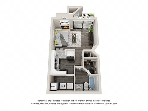 Floor plan The Greens