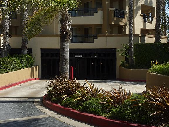 Gated Garage Entrance