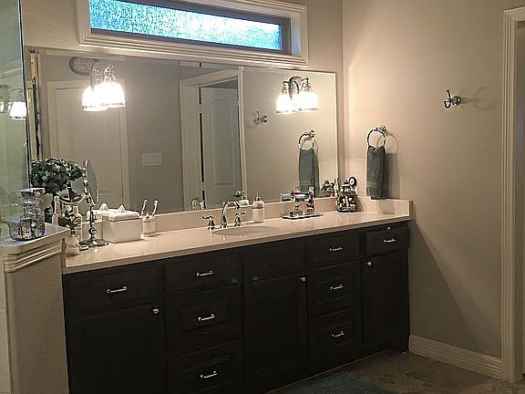 Master bath - “her side”