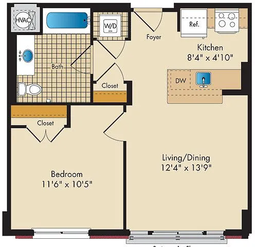 Floor plan 2A3