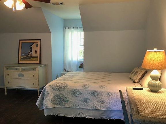 Bedroom #2. Includes flat screen TV, large closet and reading nook.