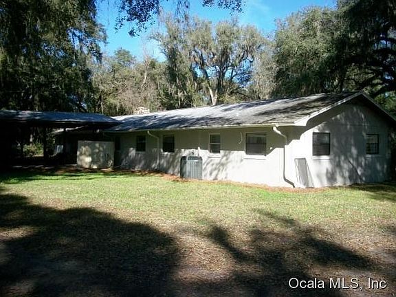 Back view of main house
