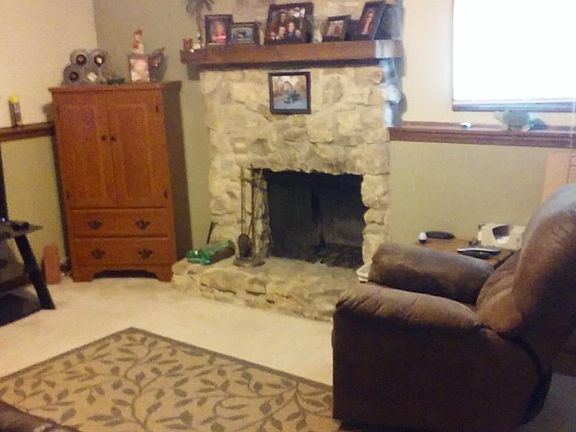 downstairs family room