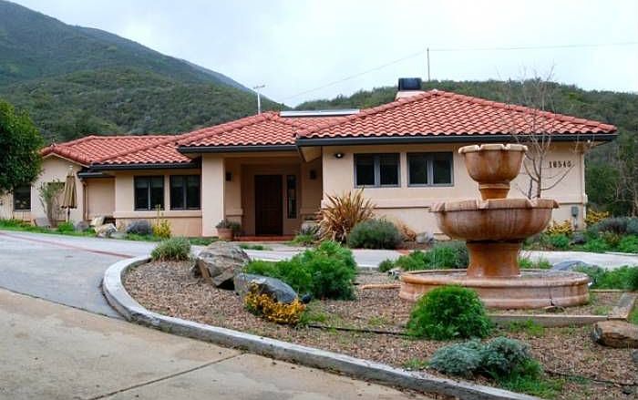 Front of the house
