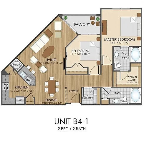 Floor plan B4