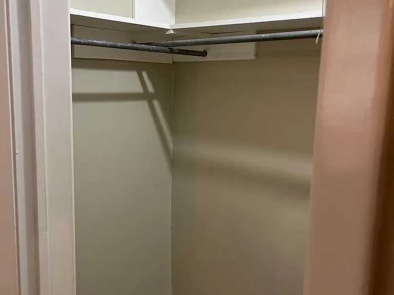 1 of 2 walk-in closets in Master Bedroom