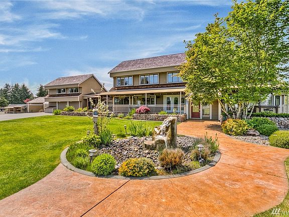 A welcoming front courtyard with water feature.