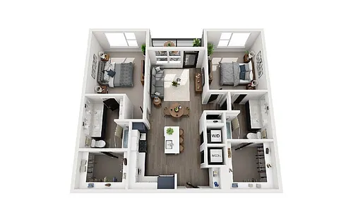 Floor plan B1