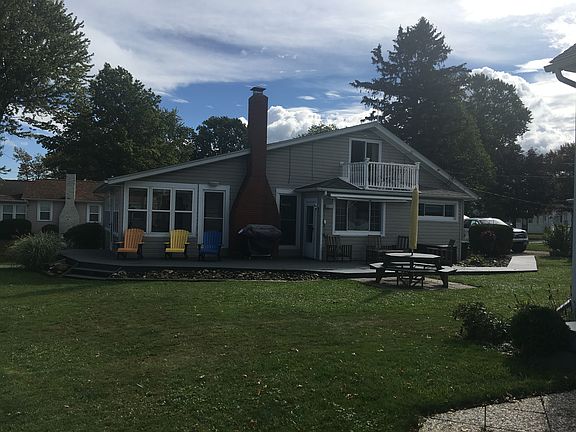 West view of the house